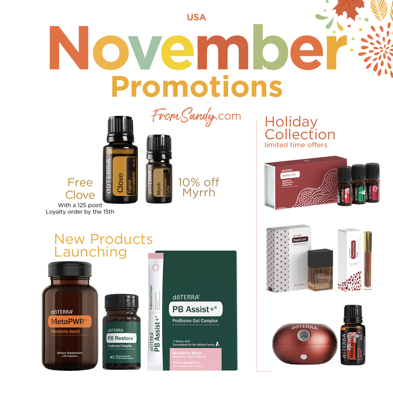 November Promotions, From Sandy