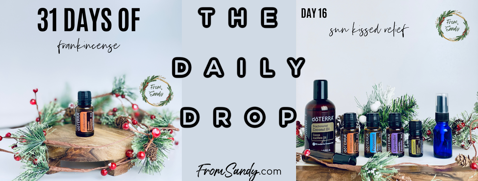 Sun Kissed Relief (31 Days of Frankincense: Day 16), From Sandy