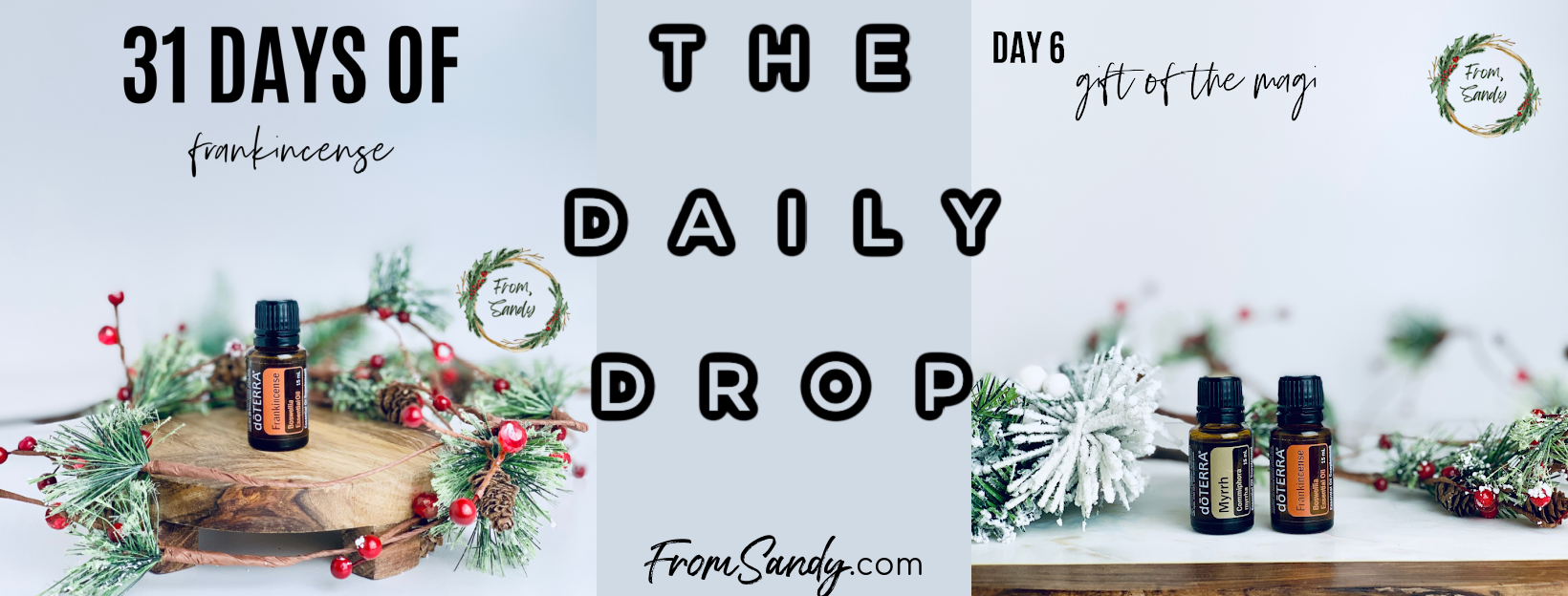 Gift of the Magi (31 Days of Frankincense: Day 6), From Sandy