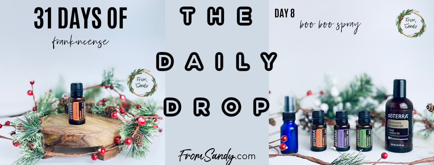 Boo Boo Spray (31 Days of Frankincense: Day 8), From Sandy