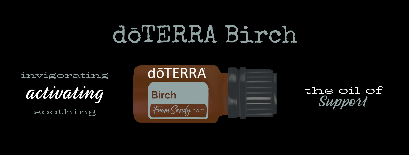 Birch Essential Oil | From Sandy