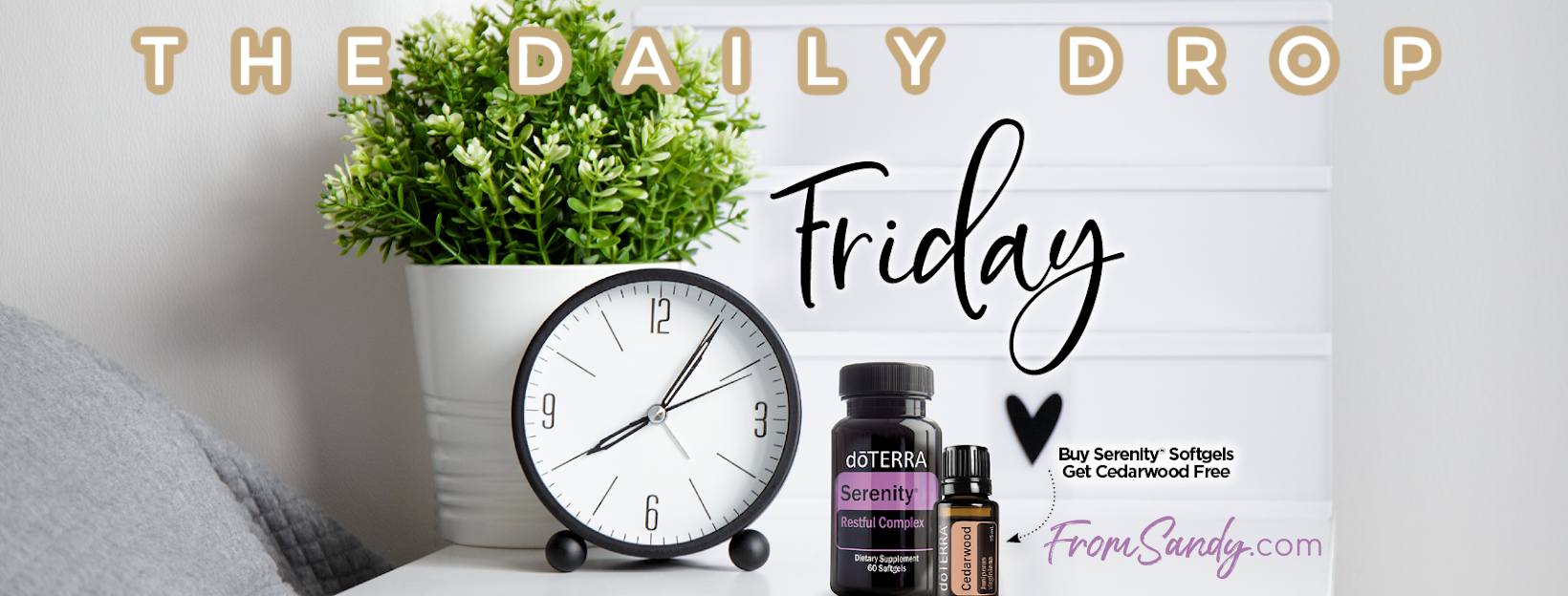 REST: Buy Serenity Softgels, Get Cedarwood Free (3/24/23 ONLY) | From Sandy