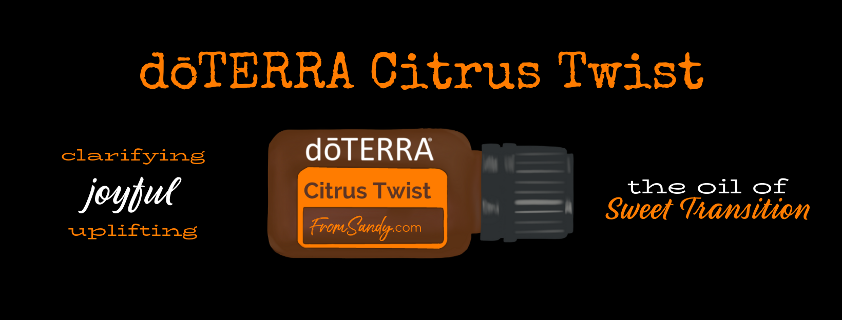 dōTERRA Citrus Twist Essential Oil Blend | From Sandy
