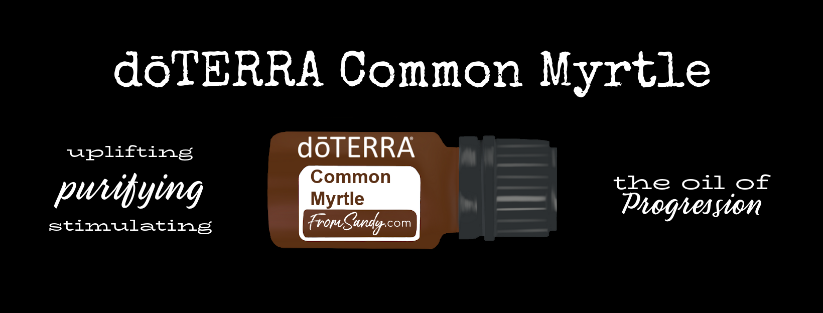 Common Myrtle Essential Oil | From Sandy
