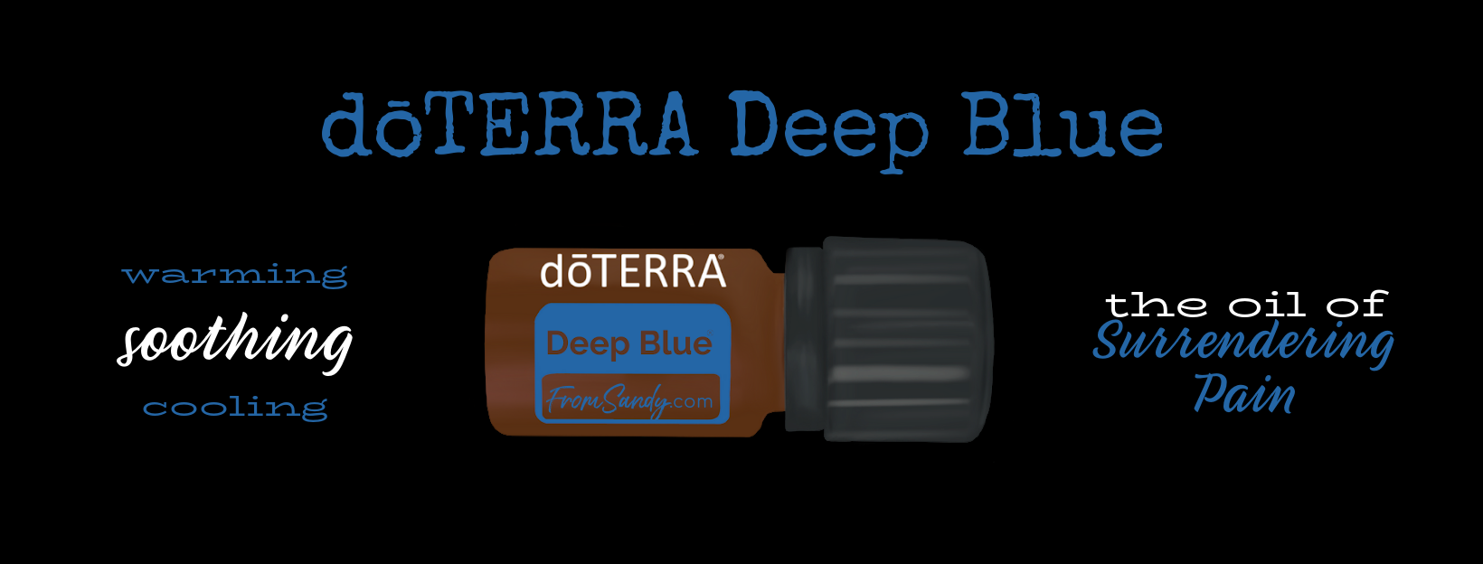 dōTERRA Deep Blue Essential Oil Blend | From Sandy