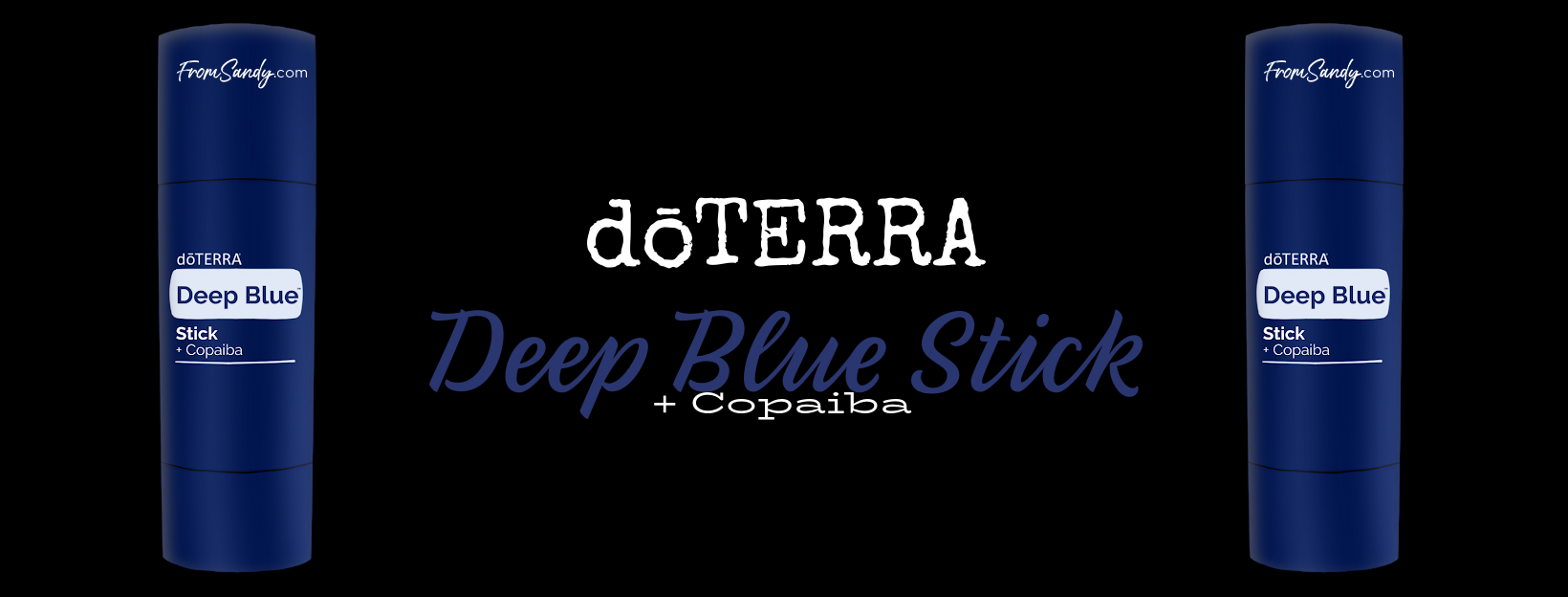 dōTERRA Deep Blue Stick | From Sandy