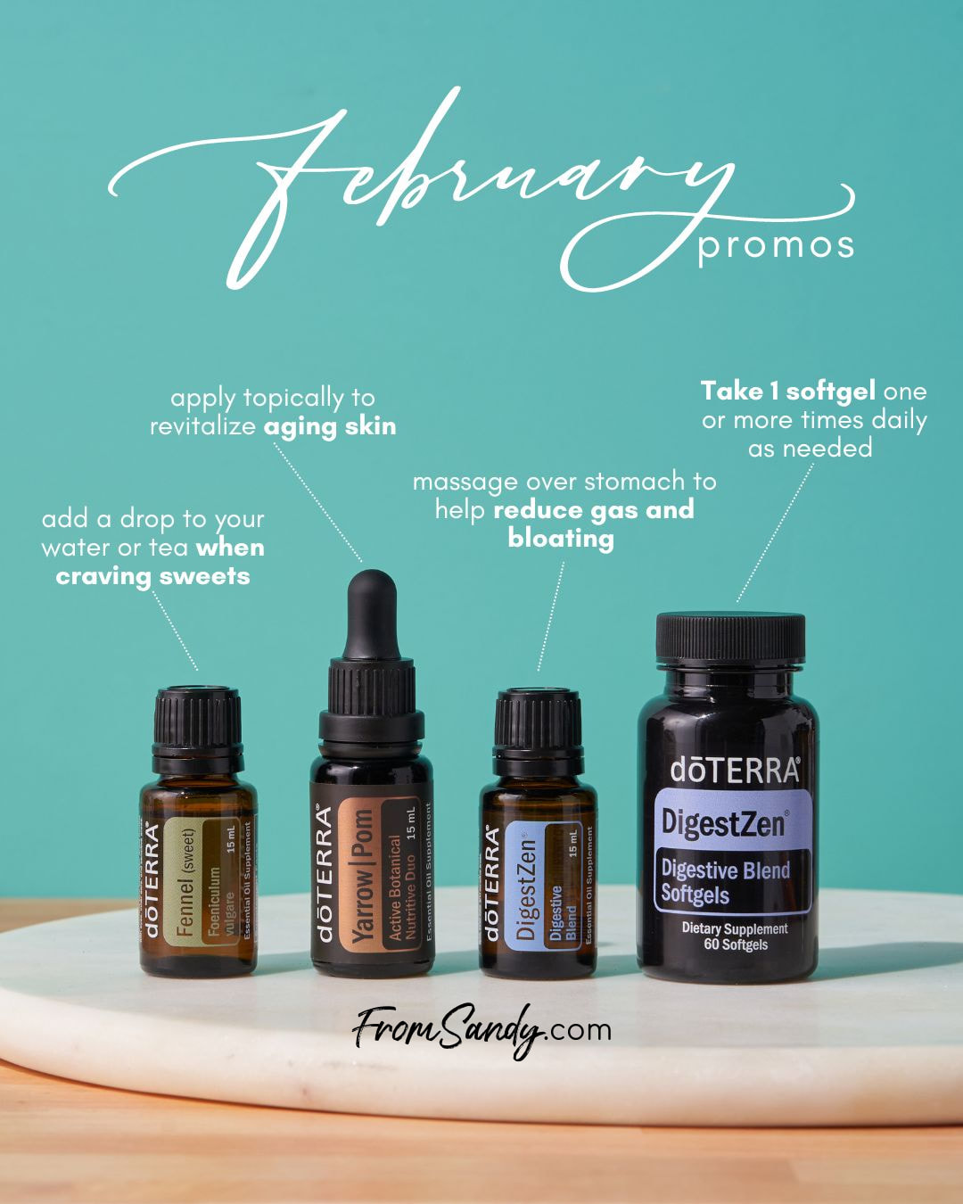 February Promos, From Sandy