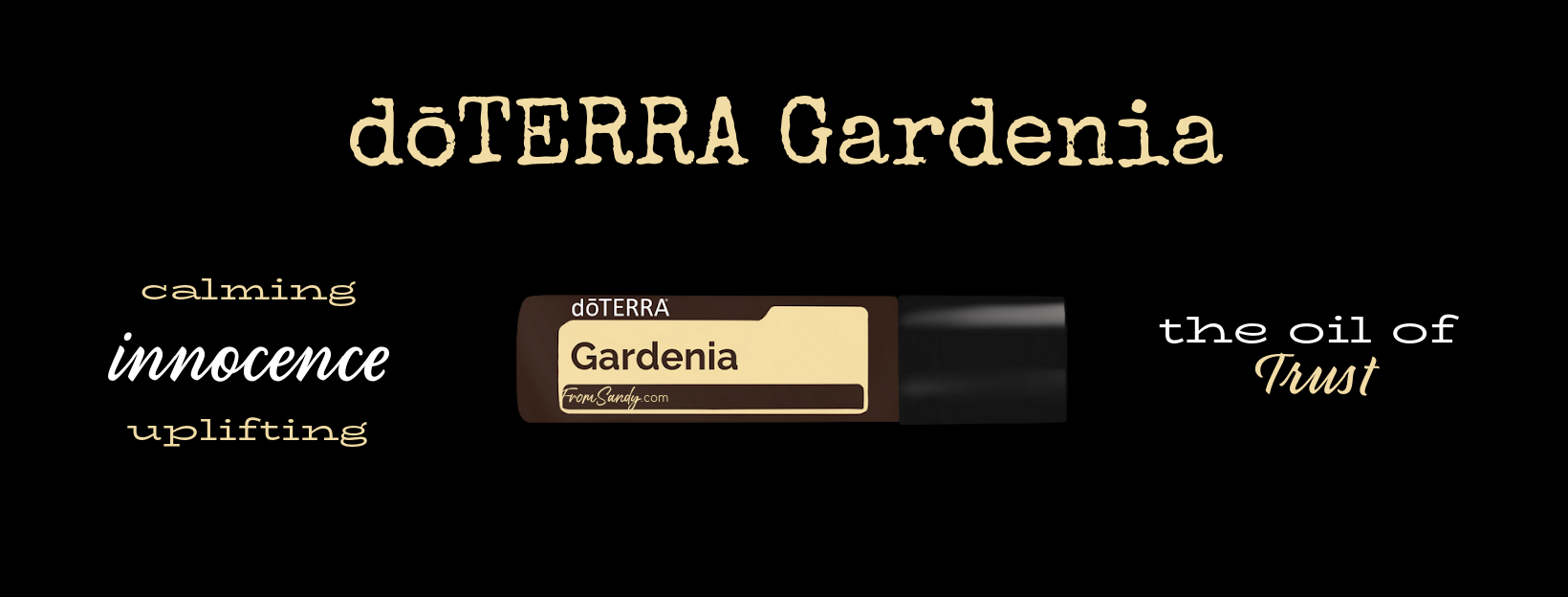 Gardenia Essential Oil | From Sandy