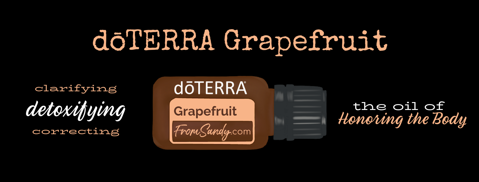 Grapefruit Essential Oil | From Sandy