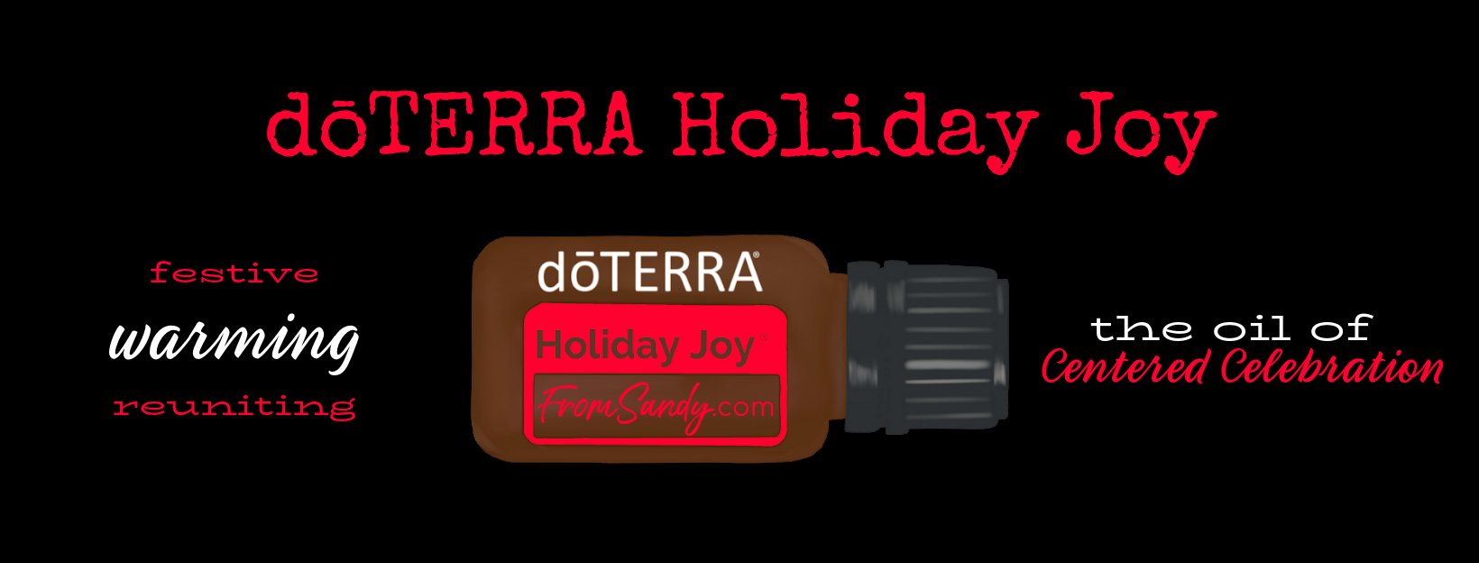 dōTERRA Holiday Joy Essential Oil Blend | From Sandy