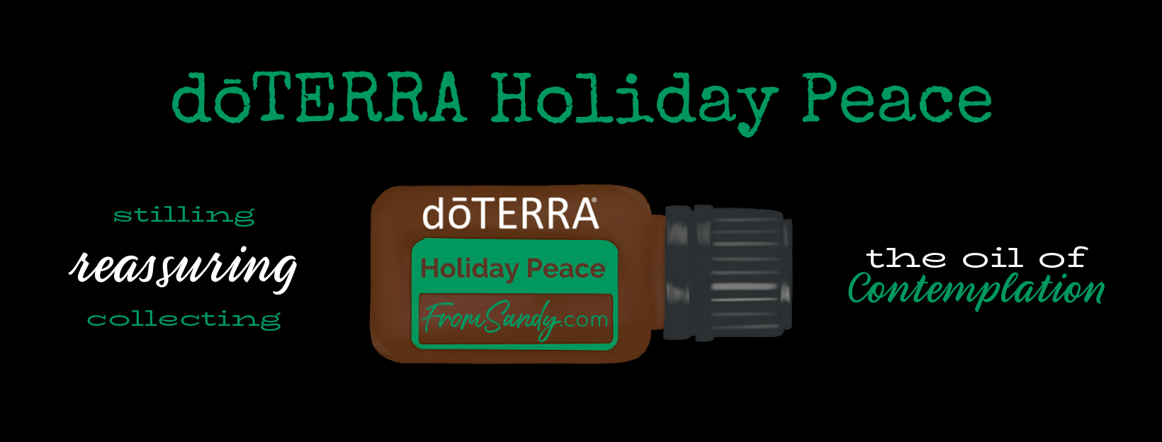 dōTERRA Holiday Peace Essential Oil Blend | From Sandy