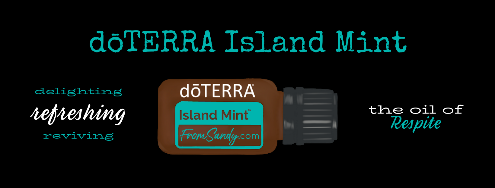 dōTERRA Island Mint Essential Oil Blend | From Sandy