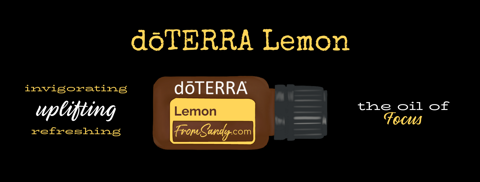 Lemon Essential Oil | From Sandy