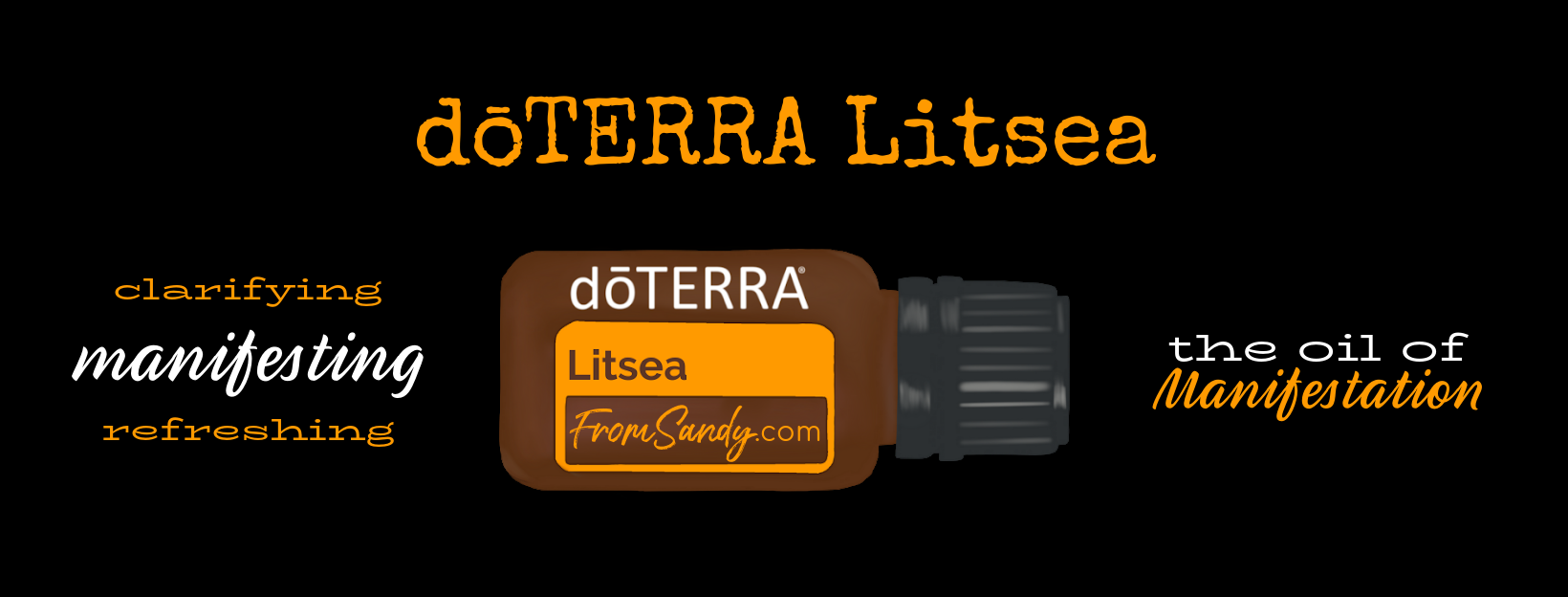 Litsea Essential Oil | From Sandy