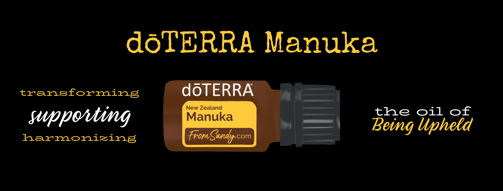 Manuka Essential Oil | From Sandy