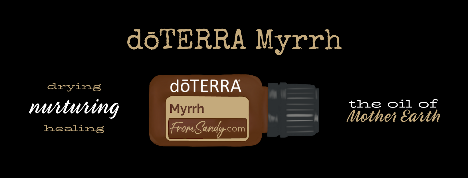 Myrrh Essential Oil | From Sandy