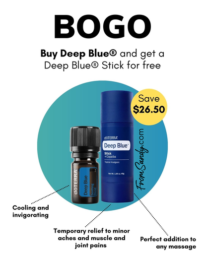 Buy Deep Blue® 5 mL and receive Deep Blue Stick for FREE! From Sandy
