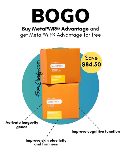 ​Buy one MetaPWR Advantage and get another one for FREE! From Sandy