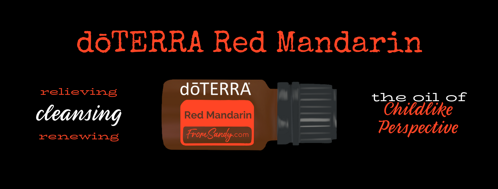 Red Mandarin Essential Oil | From Sandy