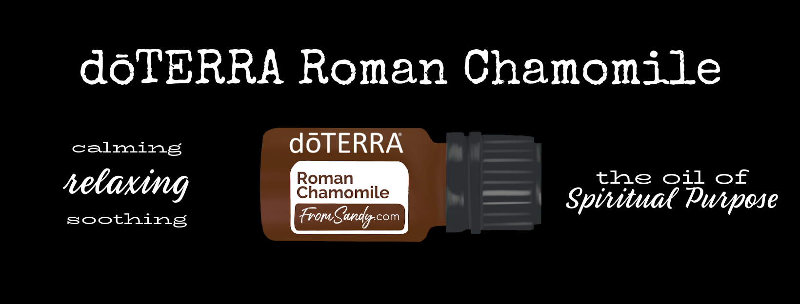Roman Chamomile Essential Oil | From Sandy