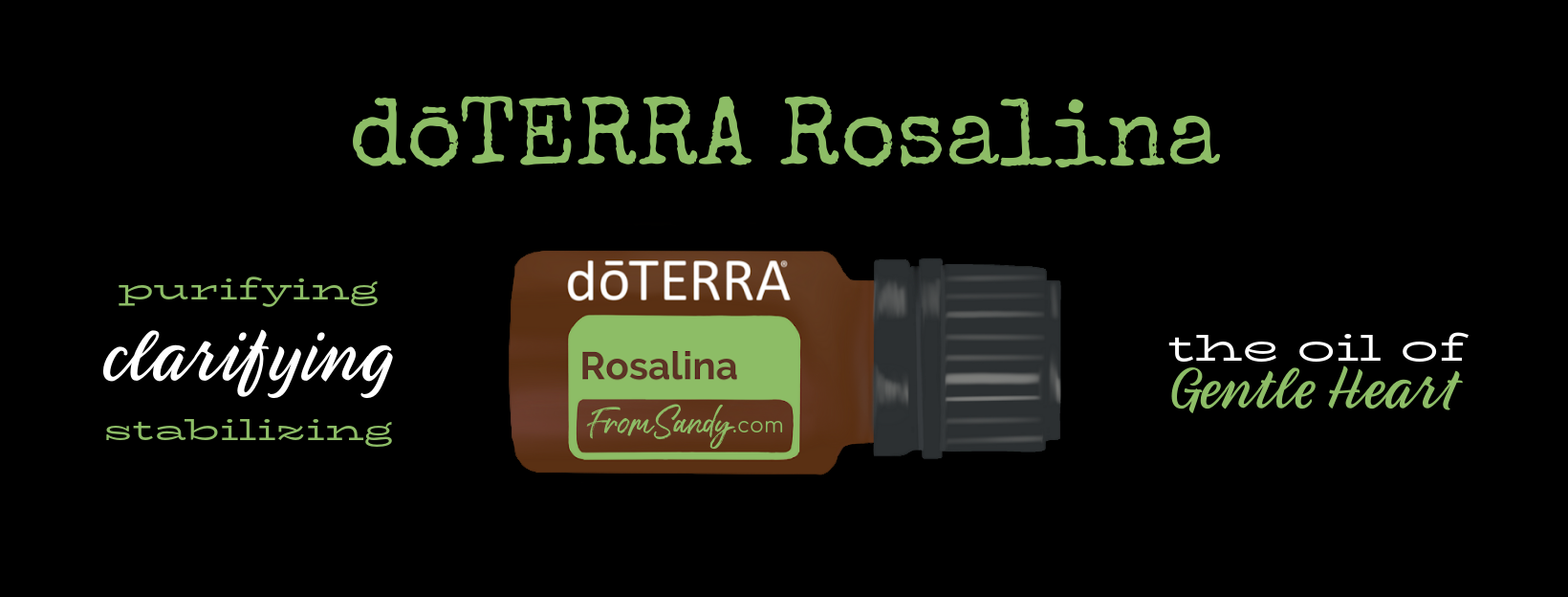 Rosalina Essential Oil | From Sandy