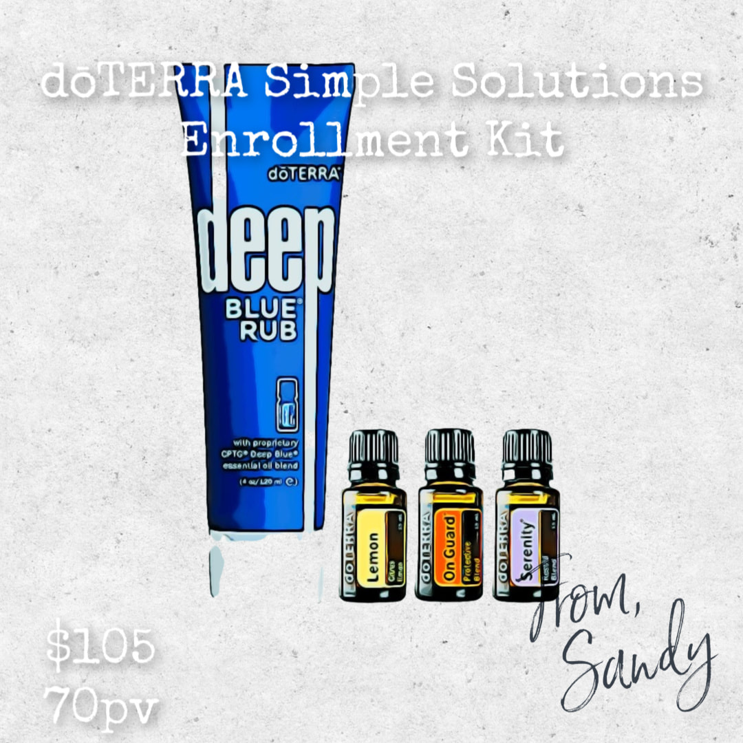 doTERRA Simple Solutions Enrollment Kit, From Sandy