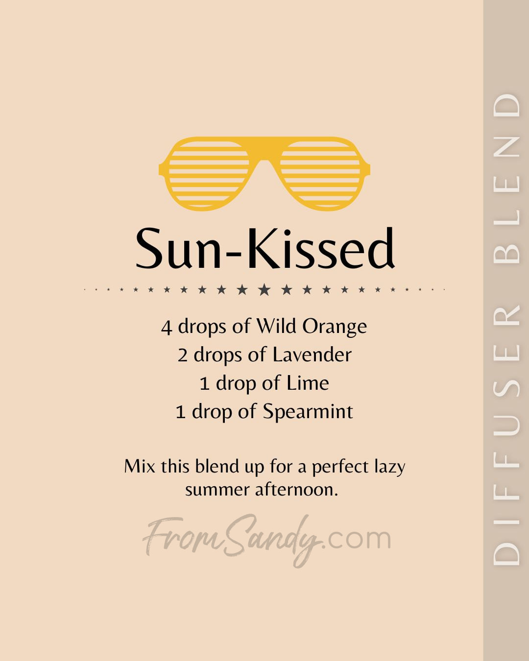 Summer Diffuser Bliss Challenge | From Sandy