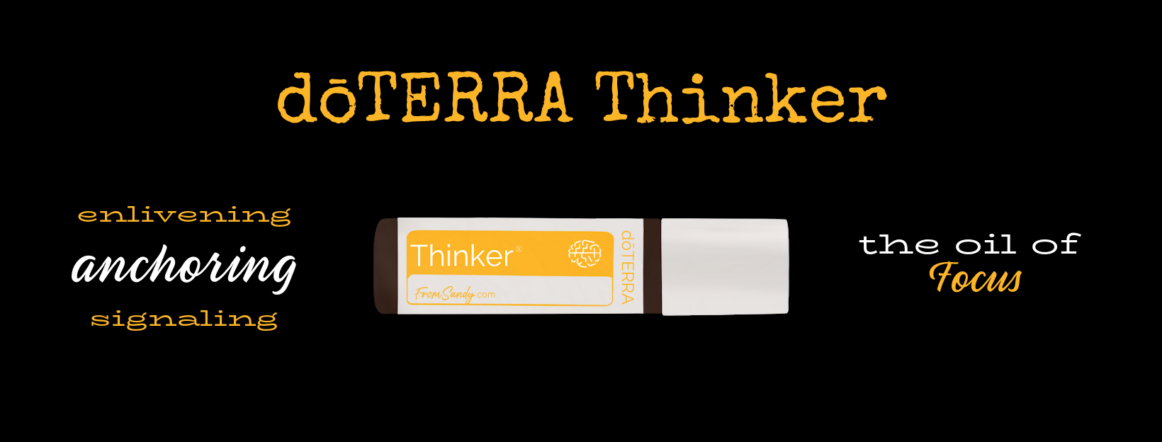 dōTERRA Thinker Essential Oil Blend | From Sandy