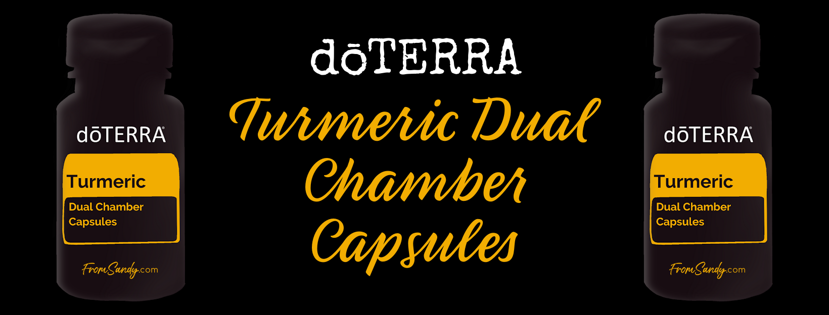 dōTERRA Turmeric Dual Chamber Capsules | From Sandy